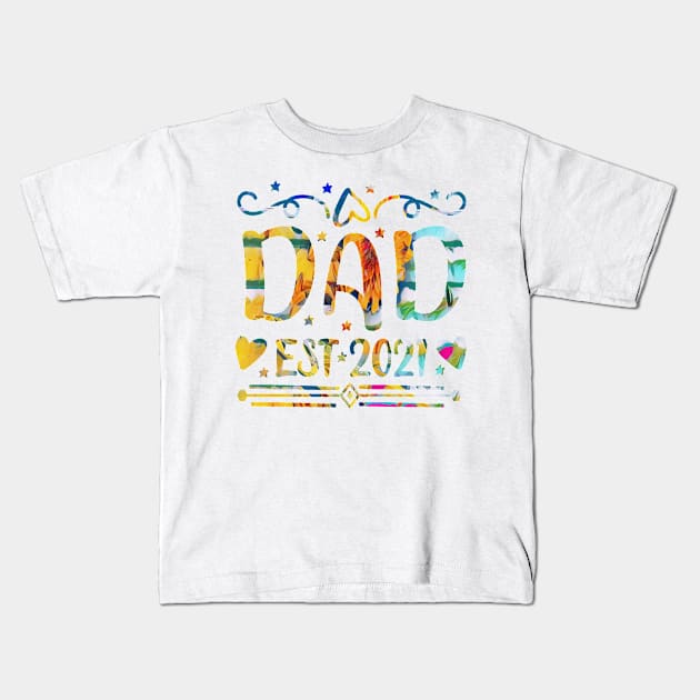 Dad est Kids T-Shirt by PsyCave